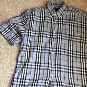 Authentic Burberry short sleeve shirt